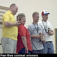 Pee-Wee Contest winners